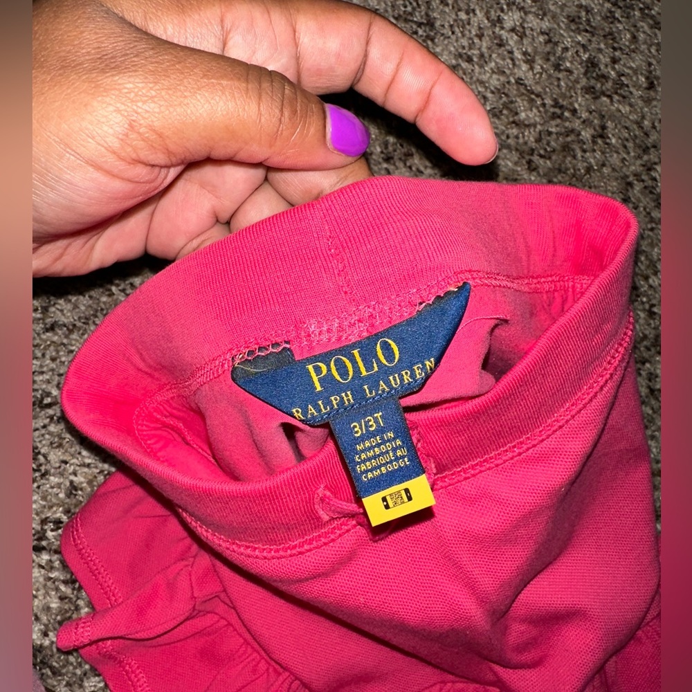 Toddler polo skort size 3T
